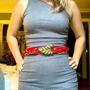 Vintage statement belt